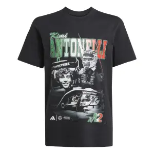 Camiseta gráfica infantil Mercedes AMG Petronas Formula One Team Kimi Antonelli image-0