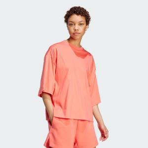 Dames-T-shirt oversized adidas Soft Lux image-2
