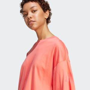 Dames-T-shirt oversized adidas Soft Lux image-5