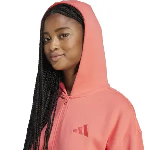 Hættetrøje med fuld lynlås til kvinder adidas ALL SZN image-4