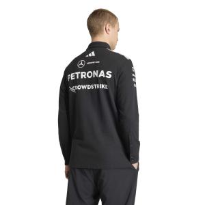 Mercedes AMG long sleeve cotton polo Petronas Formula 1 Team Engineers image-3