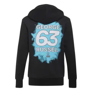 Mercedes AMG hooded sweatshirt barn Petronas Formula One Team George Russell Name & Number image-1