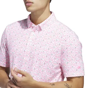 Printed polo shirt adidas Ultimate365+ image-4