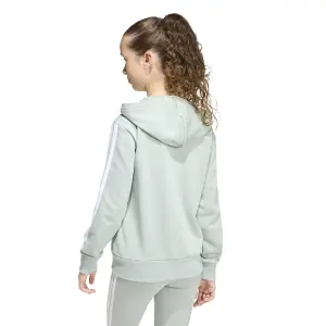 Full zip hoodie girl adidas Essentials image-3