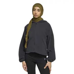 Women's zipped fleece adidas City Tech Fleece image-1