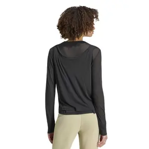 Damska koszulka z długim rękawem adidas Soft Lux Sheer image-3