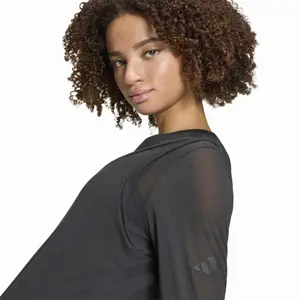 Damska koszulka z długim rękawem adidas Soft Lux Sheer image-5