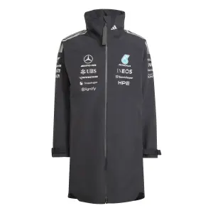 Lange wasserdichte Jacke Mercedes AMG Petronas Formula 1 Team Engineers
