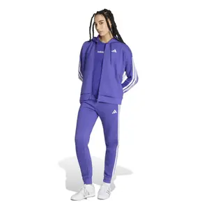 Women's zip-up hooded track jacket adidas Essentials 3-Stripes image-2