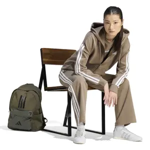 Women's zip-up hooded track jacket adidas Essentials 3-Stripes image-2