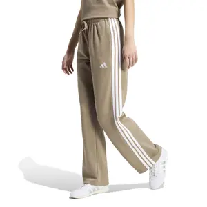 Calças de fato de treino com bainha aberta para mulher adidas Essentials 3-Stripes image-1