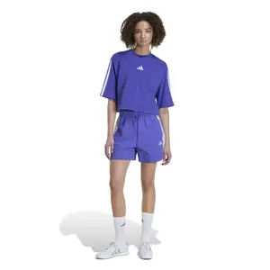 T-shirt i bomuld til kvinder adidas Essentials 3-Stripes image-2