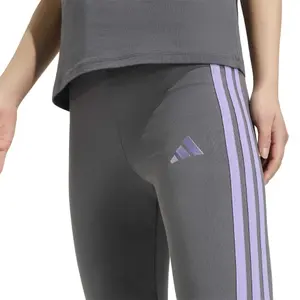 Leggings de algodão para mulher adidas Essentials 3-Stripes image-5
