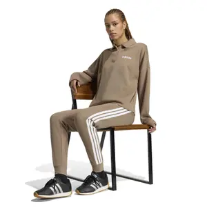 Pantalones de treino slim para mulher adidas Essentials 3-Stripes Fleece image-2