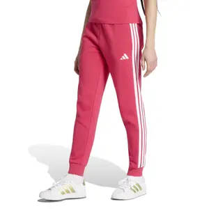 Slim joggingsbyxor för kvinnor adidas Essentials 3-Stripes Fleece image-1