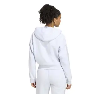 Women's full-zip hooded training jacket adidas Essentials French Terry image-3