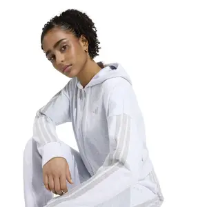 Women's full-zip hooded training jacket adidas Essentials French Terry image-5