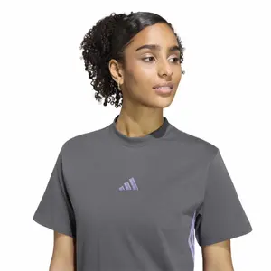 Women's cotton T-shirt adidas Essentials 3-Stripes image-4