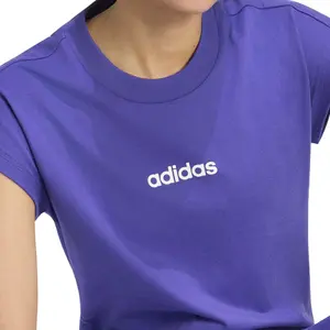 T-shirt dames adidas Essentials Linear image-4