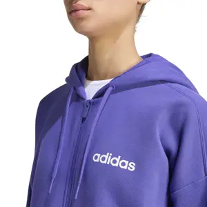 Casaco de fato de treino para desporto feminino adidas Essentials Linear image-5