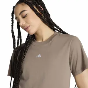 Katoenen dames-T-shirt adidas Essentials Small Logo image-4