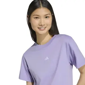 T-shirt i bomuld til kvinder adidas Essentials Small Logo image-5