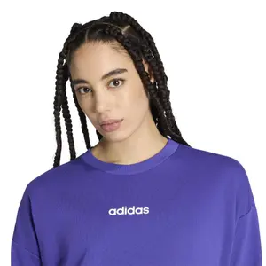 Women's hooded sweatshirt adidas Essentials Small Logo Feel Cozy image-4