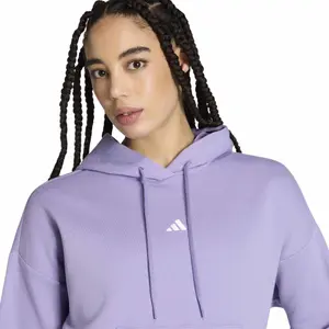 Women's hooded sweatshirt adidas Essentials Small Logo Feel Cozy image-4