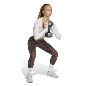 Legging 7/8 femme adidas Optime Power Leopard image-4