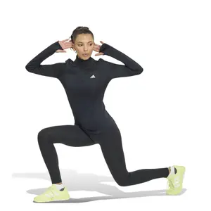 Veste de survêtement 1/4 zip femme adidas Workout Essentials image-3