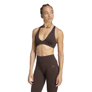 Γυναικεία ελαφριά μπραζίνα από πλέγμα adidas image-1