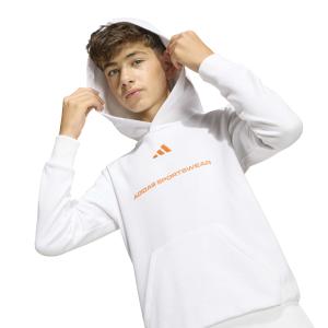 Sweatshirt med huva för barn adidas Slogan image-4