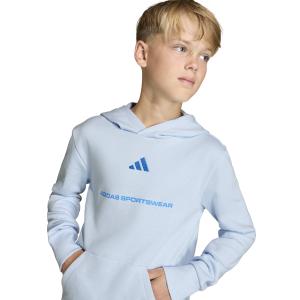 Sweatshirt med huva för barn adidas Slogan image-4