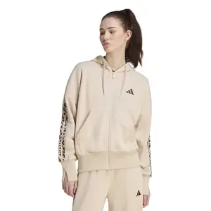 Hættetrøje med lynlås til kvinder adidas Essentials 3-Stripes image-1