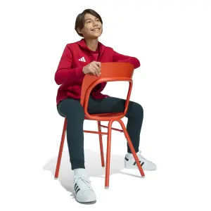 Hoodie med dragkedja för barn adidas Entrada 26 image-5