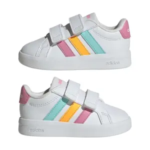 Sapatilhas clássicas para bebé adidas Grand court 3.0 image-2