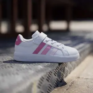 Sneakersy dla dzieci adidas Grand court 3.0 EL image-3