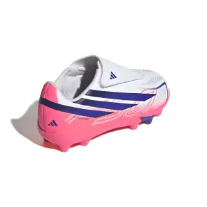 Children's Football Boots adidas F50 Hyperfast Club FG/MG image-3