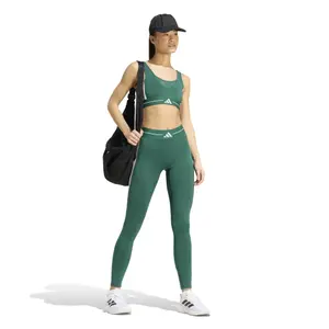 Brassière maintien léger femme adidas Hyperglam 3-Stripes Color Block image-2
