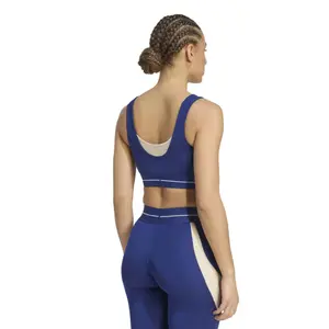 Brassière maintien léger femme adidas Hyperglam 3-Stripes Color Block image-5