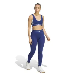 Brassière maintien léger femme adidas Hyperglam 3-Stripes Color Block image-2
