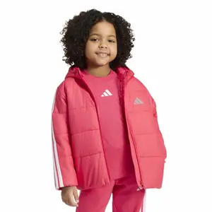 Casaco acolchoado 2 bandas criança adidas Essentials image-1
