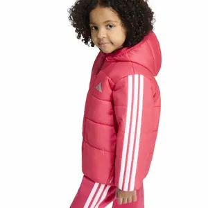 Casaco acolchoado 2 bandas criança adidas Essentials image-6
