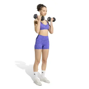 Brassière maintien léger femme adidas Optime Workout Snake image-3