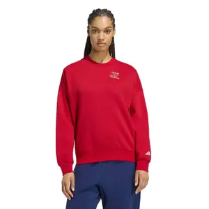 Bluza damska z kapturem adidas 3-Stripes Studio FL image-1