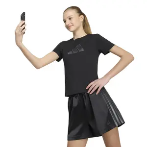 Μπλούζα κοριτσιού adidas Satin image-3