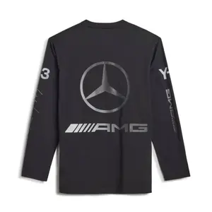 T-shirt manches longues adidas Mercedes AMG Y-3 Petronas Formul 1 Team Chaos Logo image-1