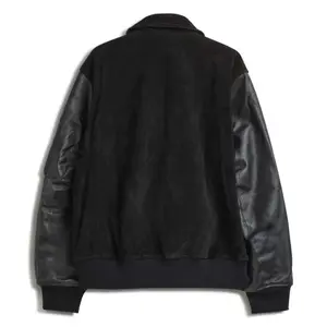 Mercedes AMG Leather Jacket Y-3 Petronas Formul 1 Team image-3