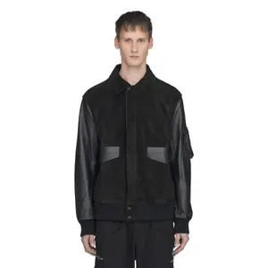 Mercedes AMG Leather Jacket Y-3 Petronas Formul 1 Team image-1