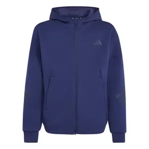 Træningsjakke med lynlås til børn adidas Future Icons 3-Stripes